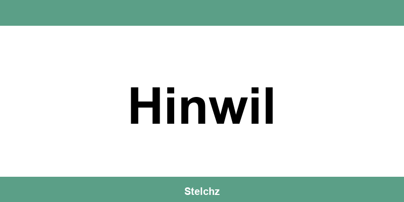 Kontakt zur RAV-Anmeldung in Hinwil