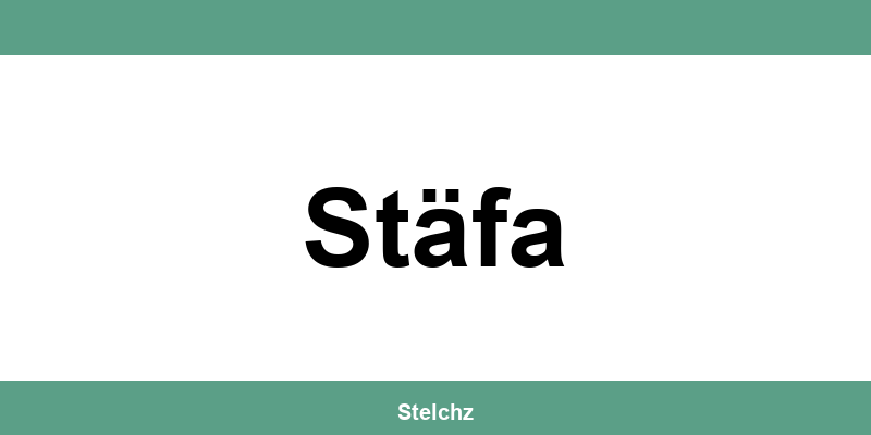 Kontakt zur RAV-Anmeldung in Stäfa