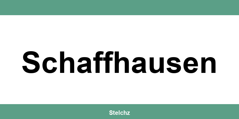 Kontakt zur RAV-Anmeldung in Schaffhausen