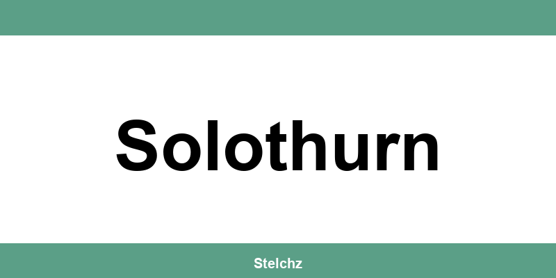 Kontakt zur RAV-Anmeldung in Solothurn