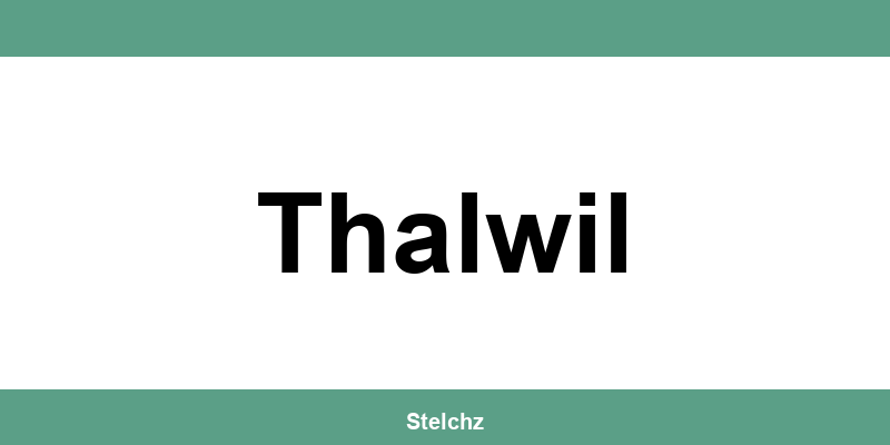 Kontakt zur RAV-Anmeldung in Thalwil