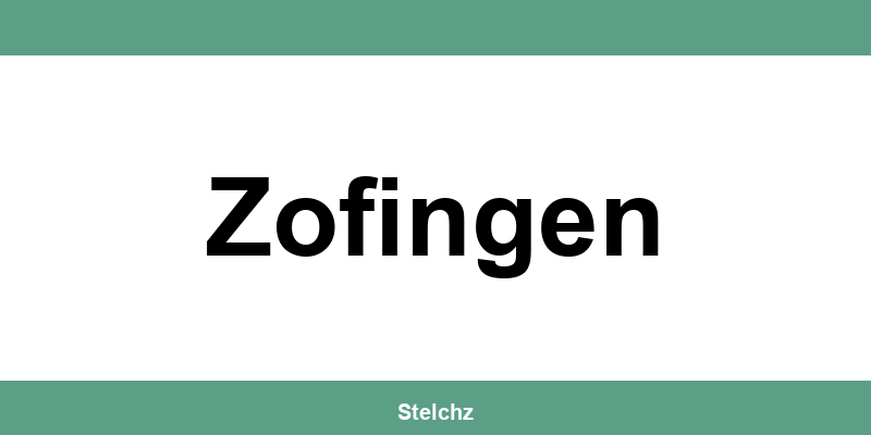 Kontakt zur RAV-Anmeldung in Zofingen